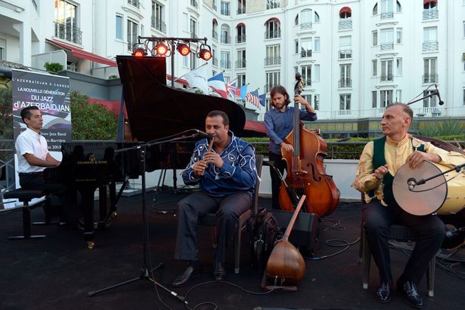 First Lady attends Azerbaijani Jazz evening in Cannes