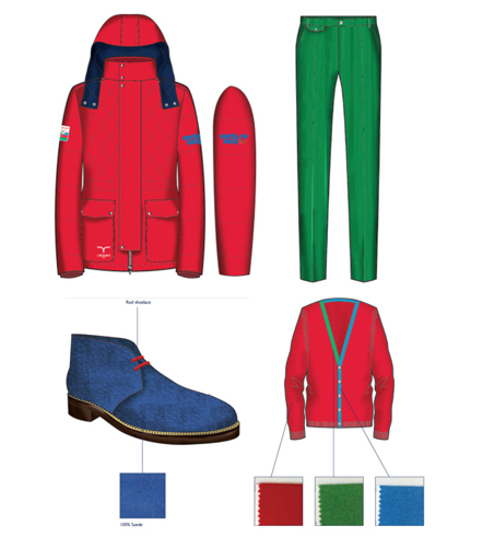 Azerbaijan unveils Sochi 2014 winter Olympic uniforms