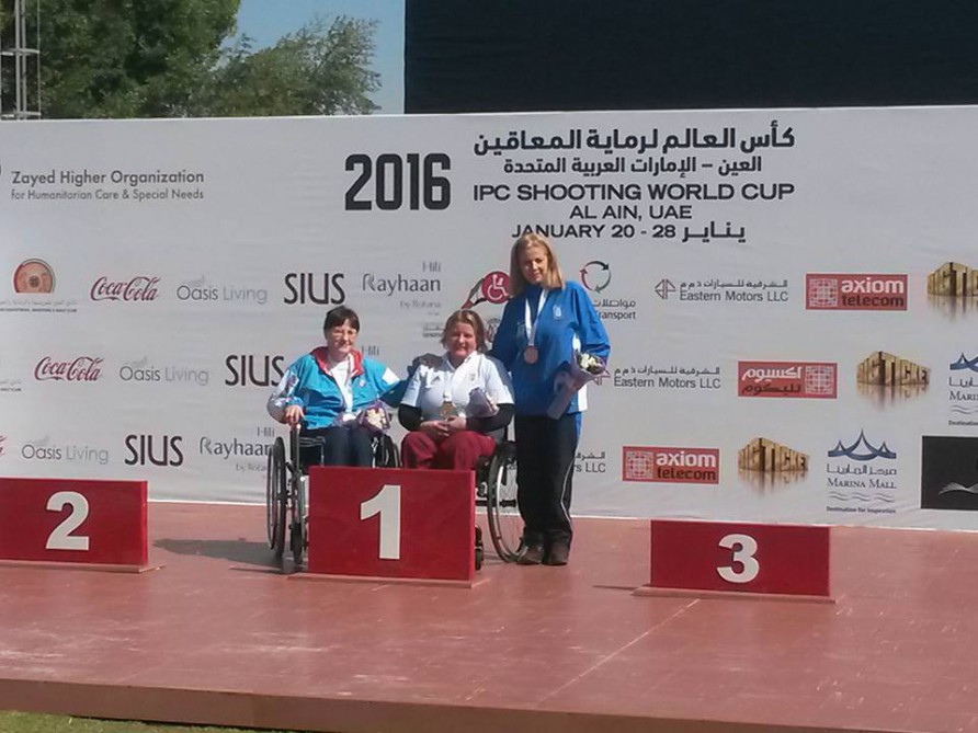 National Paralympic shooter wins silver at World Cup