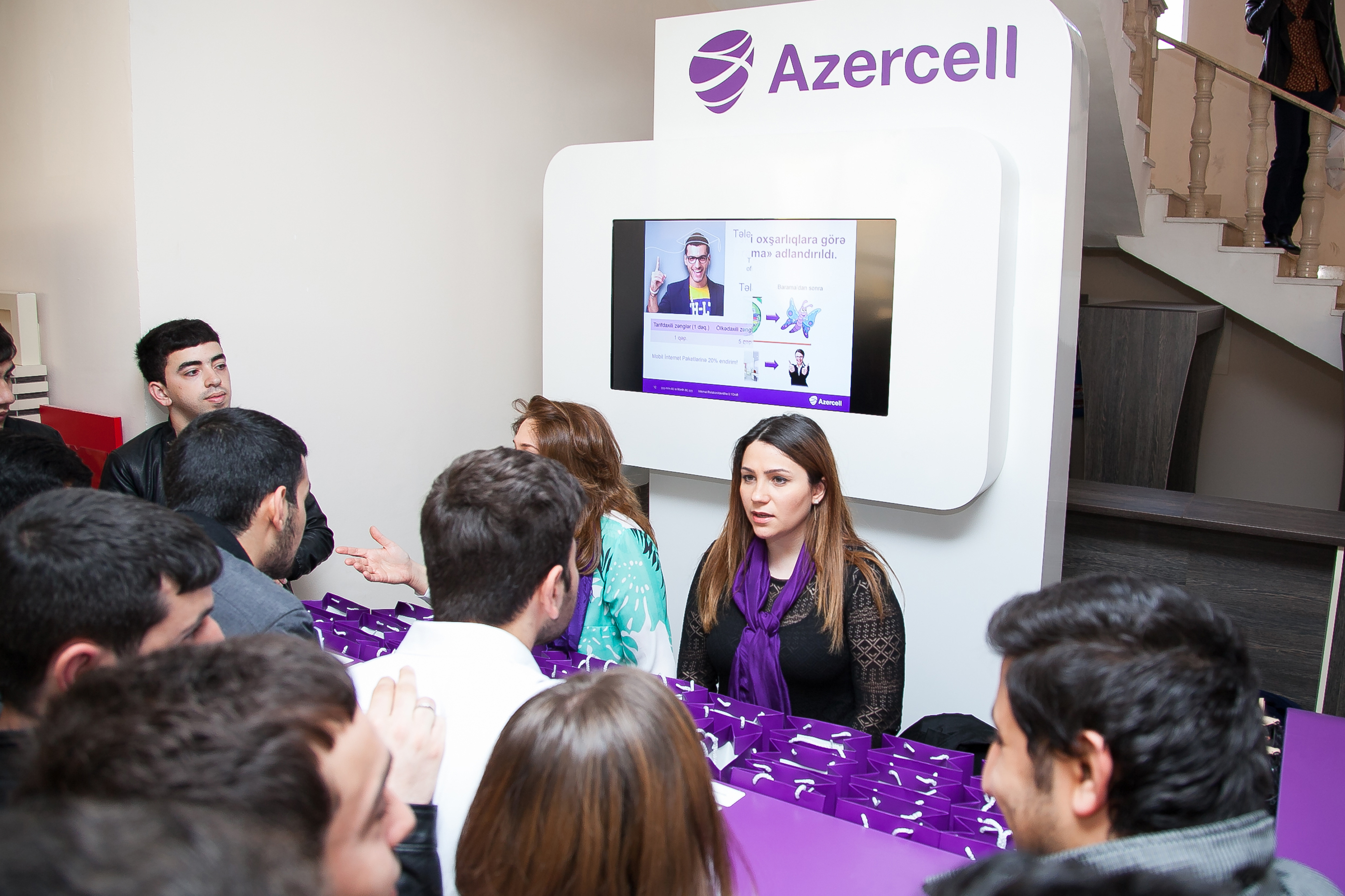 Azercell continues supporting students
