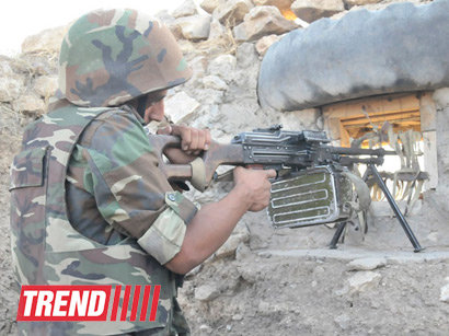 Armenian armed units violated ceasefire with Azerbaijan 8 times throughout the day