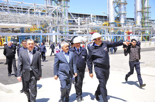 SOCAR launches two facilities at chemical enterprise near Baku