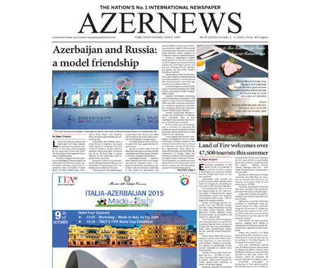 AZERNEWS releases another print issue