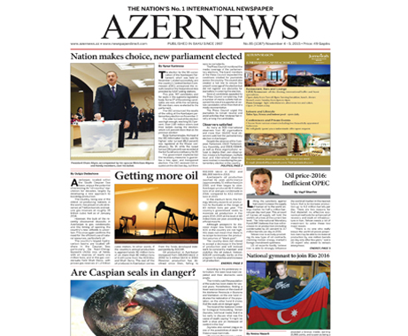 AZERNEWS releases another print issue
