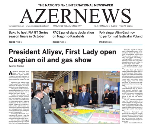 AzerNews releases another print issue