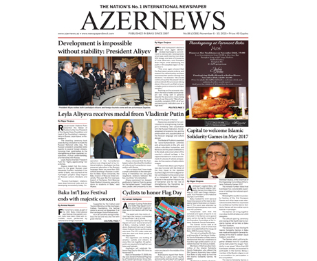 AZERNEWS releases another print issue