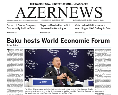 AzerNews releases another print issue