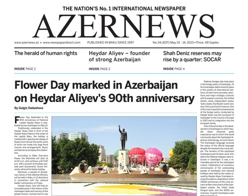 AzerNews releases another print issue