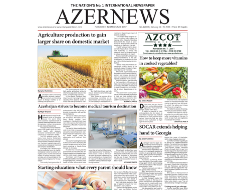 AZERNEWS releases another print issue