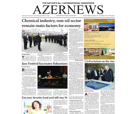 AZERNEWS releases another print issue