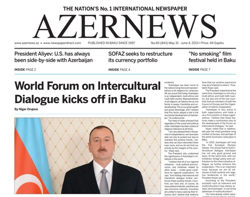 AzerNews releases another print issue