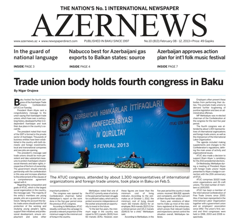 AzerNews releases another print issue