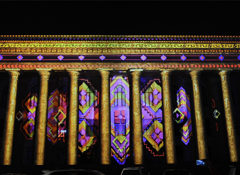 Baku 2015 celebrates Novruz with 3D show