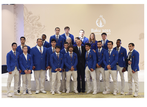 Azerbaijan awards heroes of Baku 2015