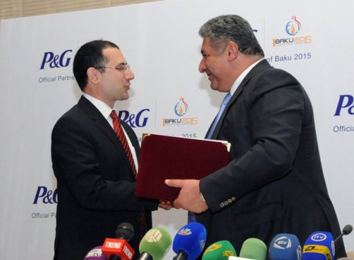 Baku 2015 European Games announces P&G its first official partner