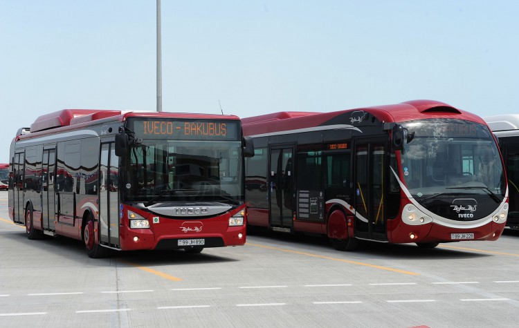 New buses launched in Baku