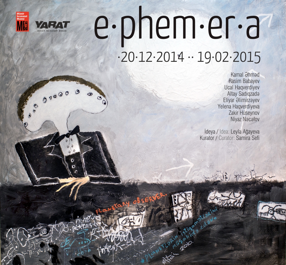 e·phem·er·a exhibition to open in Baku