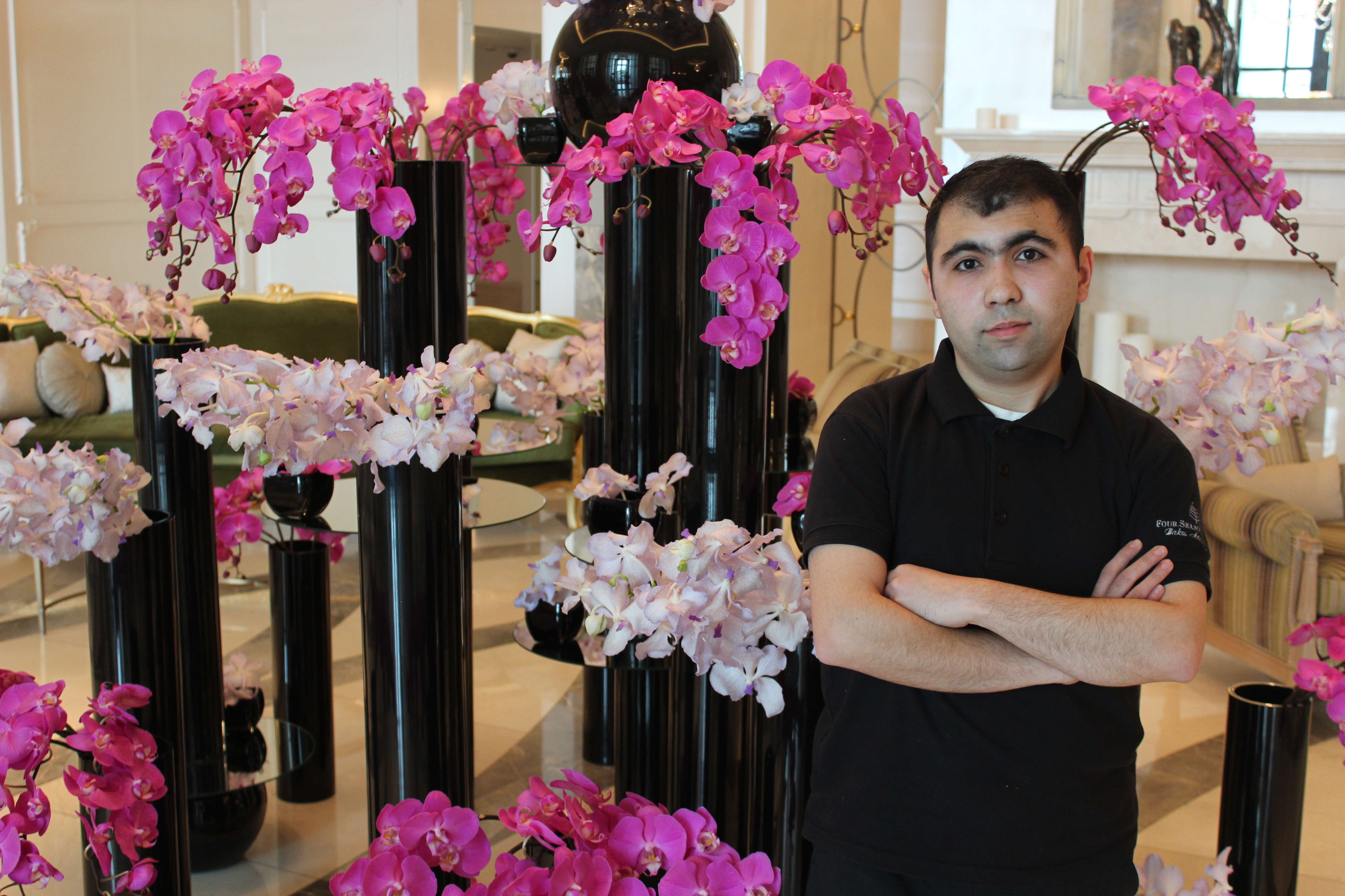 Four Seasons Hotel Baku wins hotel floral decoration award