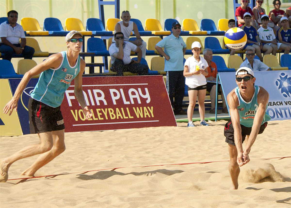 Preliminary round of men’s group event in beach volleyball ends