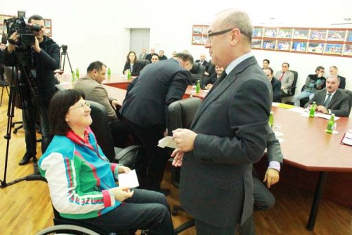 Best Azerbaijani Paralympic athletes in 2013 awarded