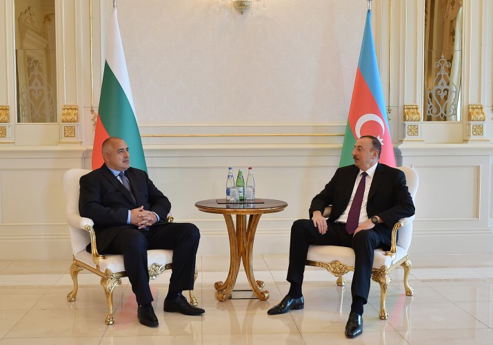 President Aliyev receives Bulgarian PM