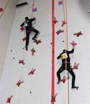 Baku hosts sport climbing competition