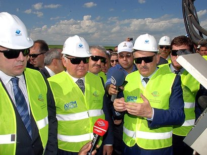 Event on first coupling on Baku-Tbilisi-Kars rails held in Turkey