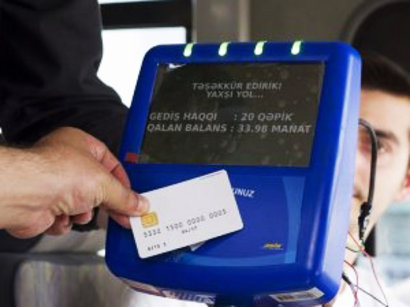 Azerbaijan announces introduction time of new payment system in public transport
