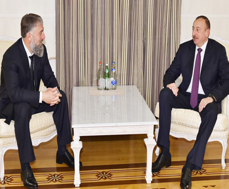 President Aliyev receives personal envoy of head of Chechen Republic