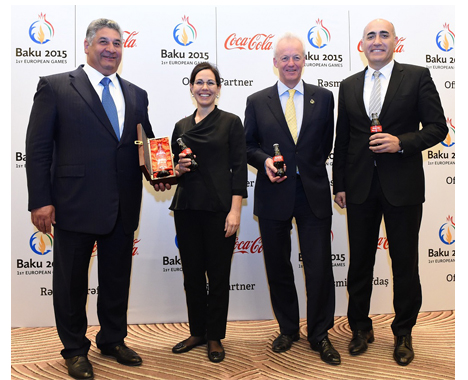 Coca-Cola, Baku 2015 becomes official partners