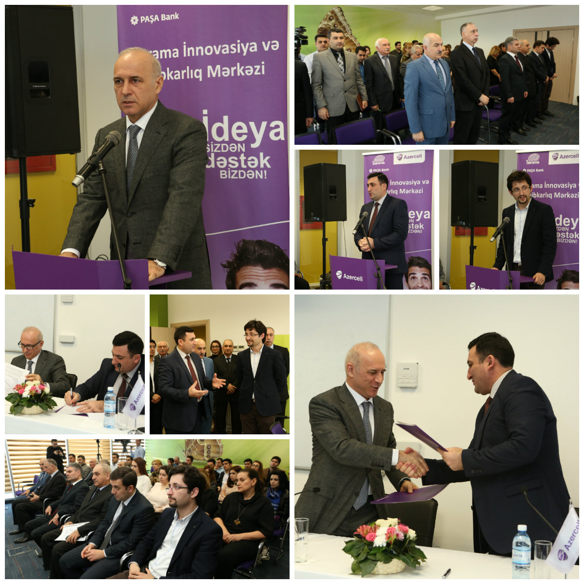 Azercell Telecom, Oil and Industry University ink memo
