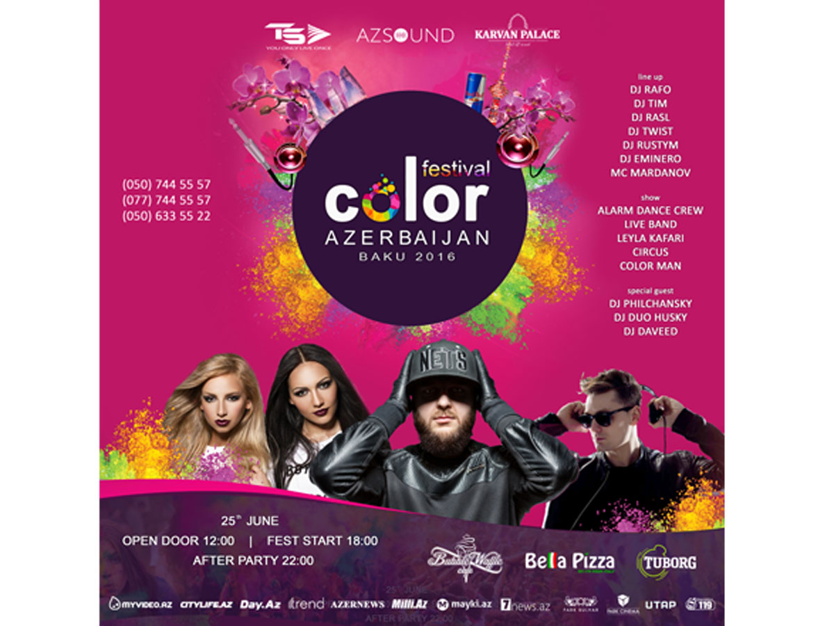 Welcome color festival "AZERBAIJAN 2016"