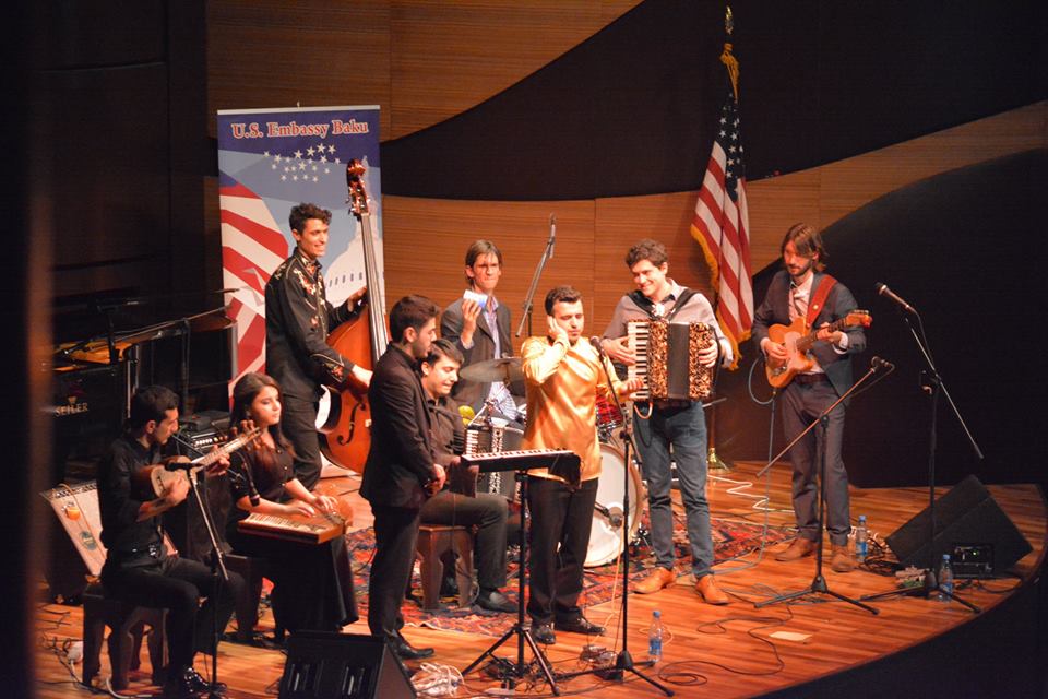 Silver City Bound performs in Baku