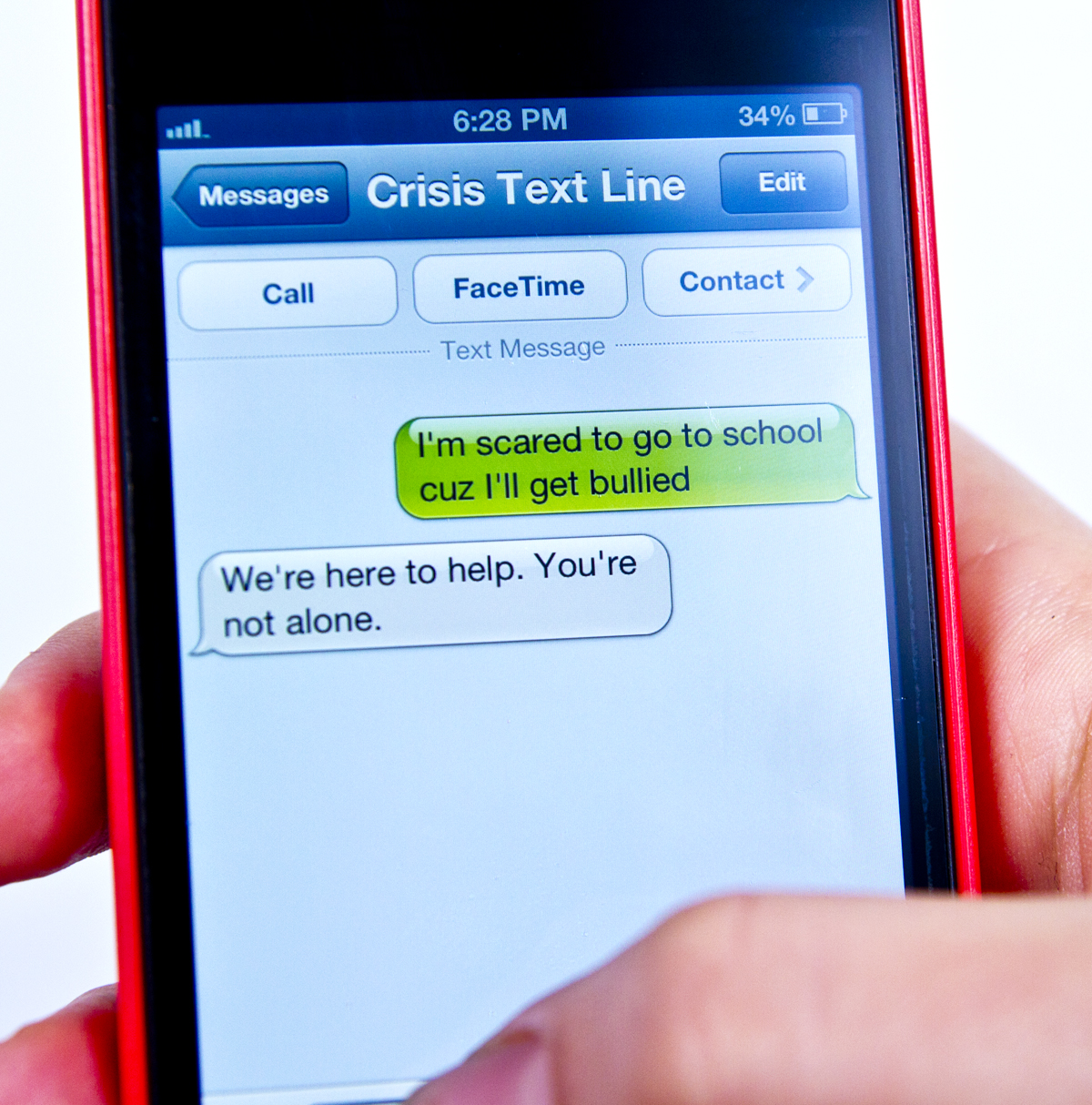 “Crisis Text Line brings suicide prevention into age of texting”