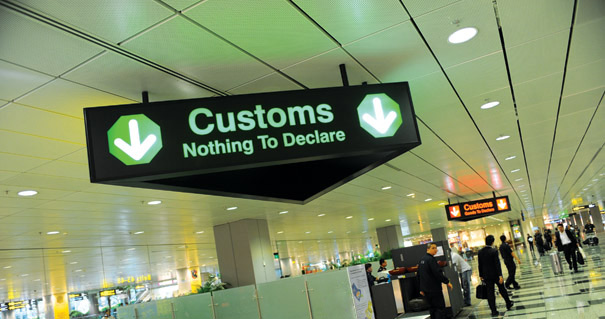 Green corridor to facilitate customs procedures