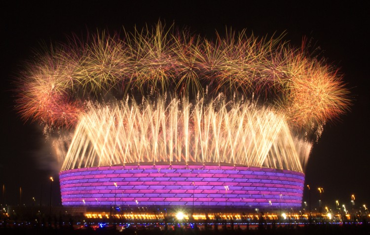 Baku Olympic Stadium champion again