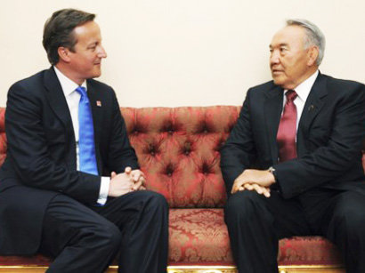 Kazakh president, UK PM to discuss energy sector
