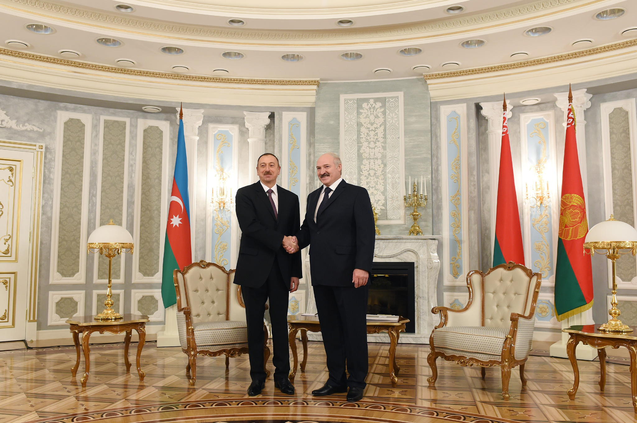 President Aliyev visits Belarus