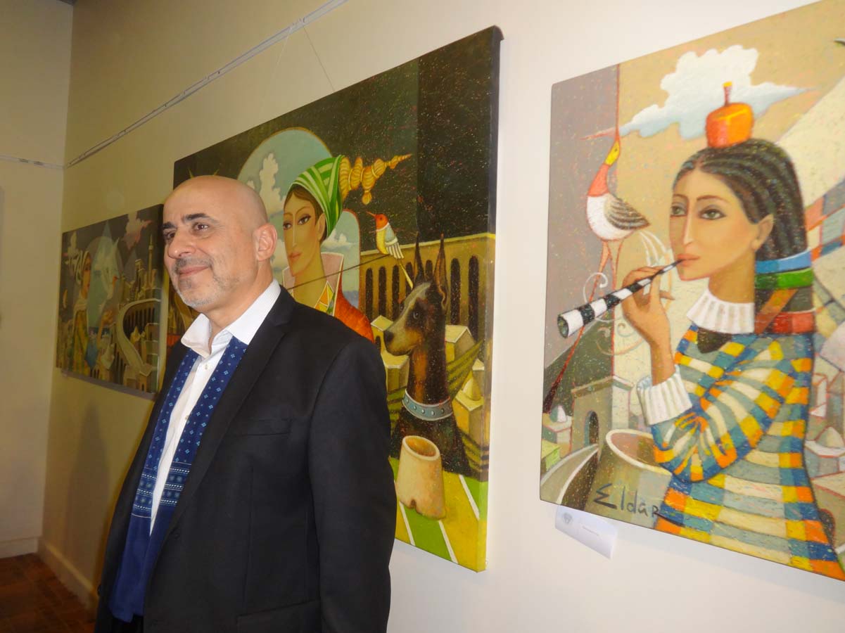Eldar Babazadeh presents exhibition at Absheron gallery