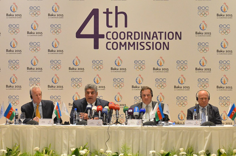 EOC praises progress of Baku 2015 European Games