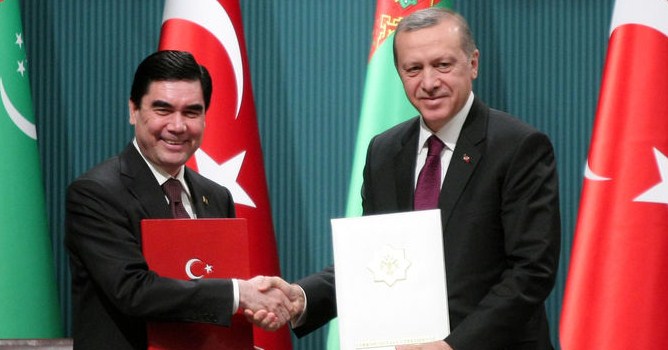 Turkmen, Turkish leaders discuss regional situation