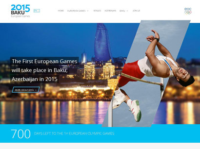 Baku 2015 European Games website launched