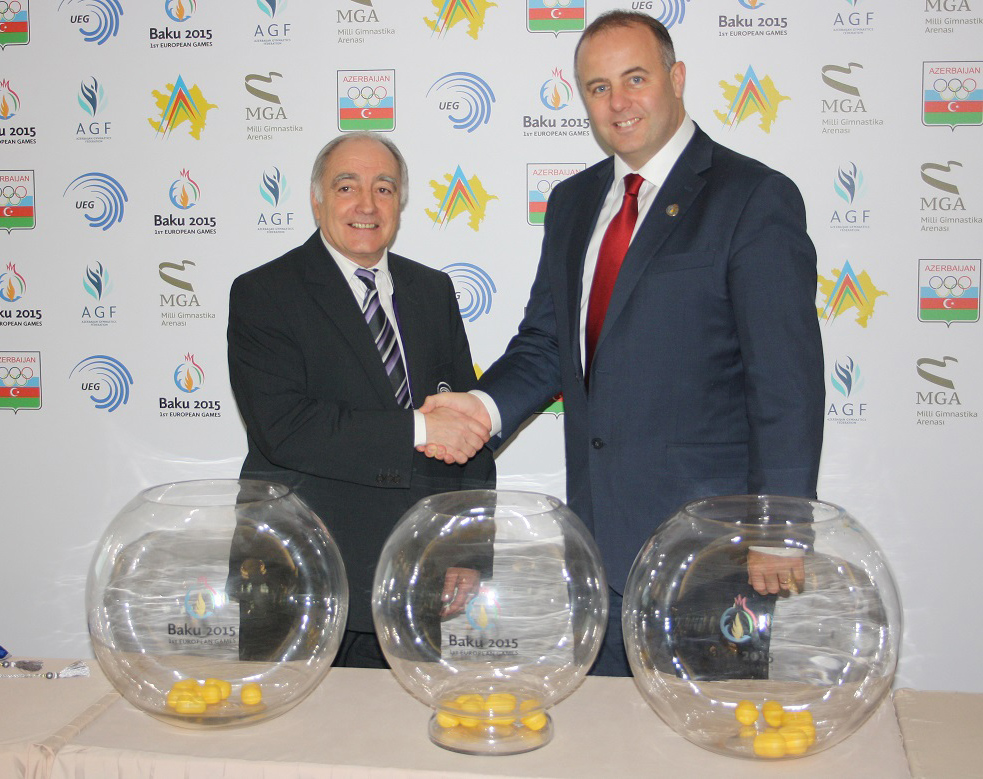 Baku 2015 announces Gymnastics competition draw results