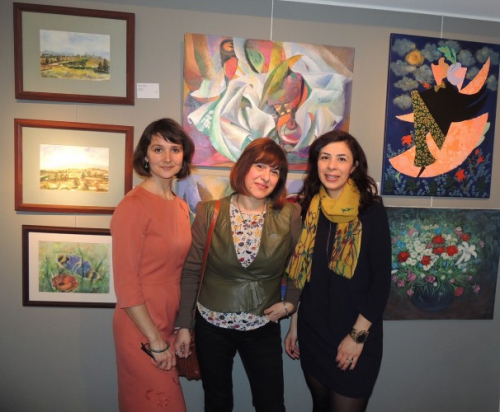 Azerbaijani artist's works featured in Paris