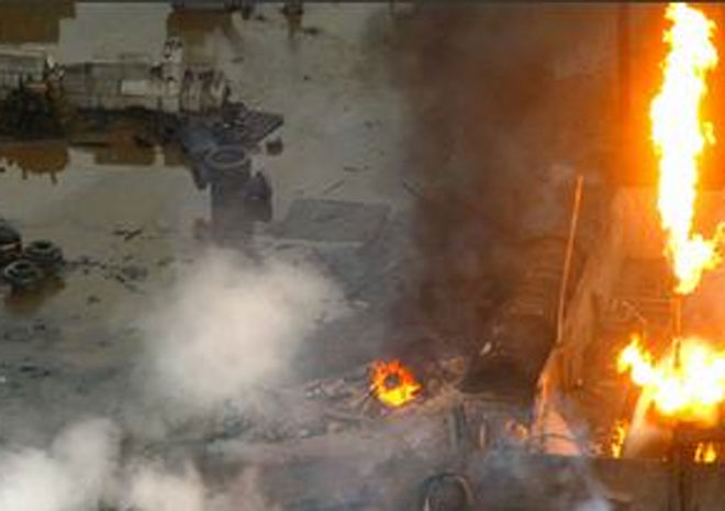 Explosion in plant in Azerbaijani's city of Shirvan