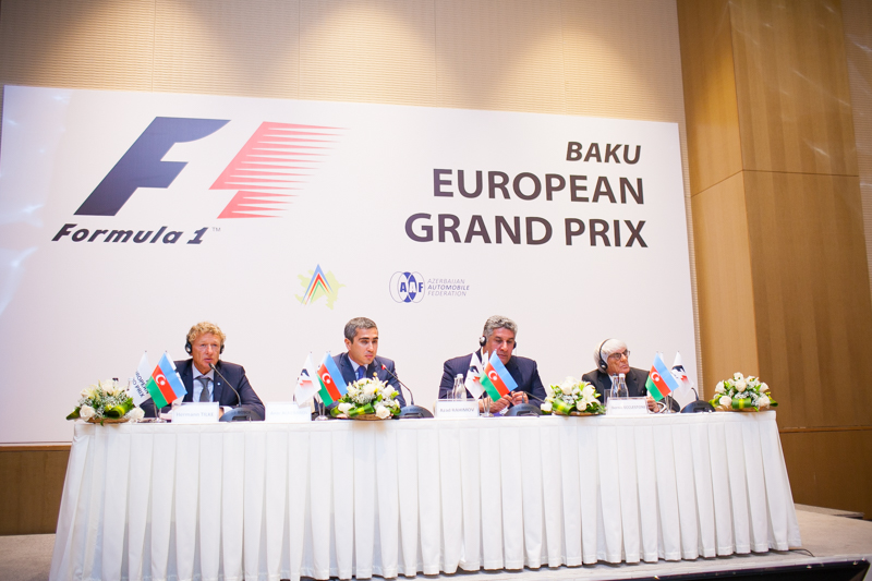 F1 Grand Prix Baku layout unveiled