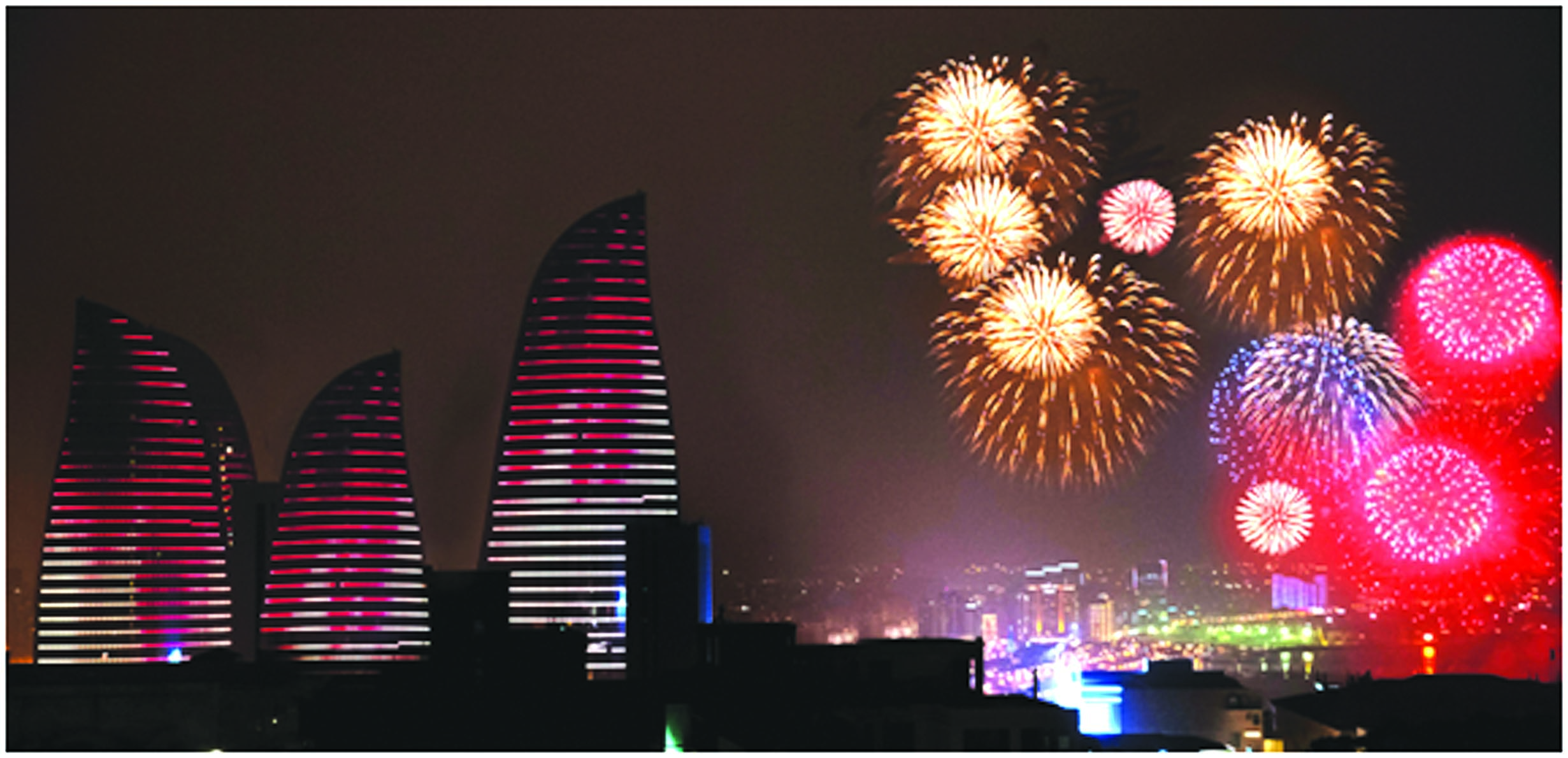 Sparkling holidays at Fairmont Baku, Flame Towers