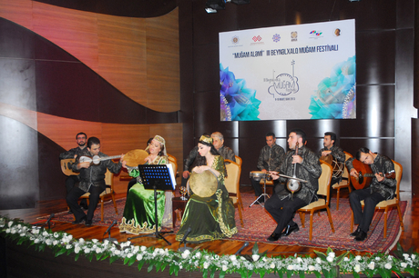 Azerbaijani and Turkish musicians hold concert at Mugham festival in Baku