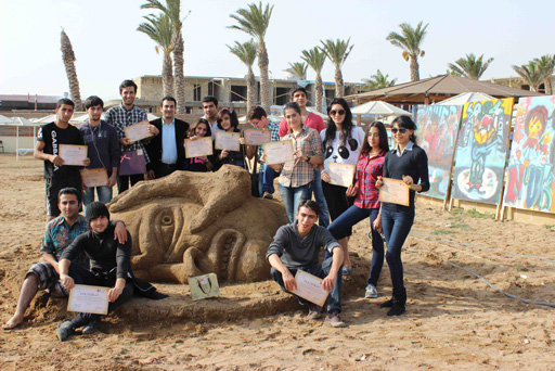 Sand sculpture and graffiti festival winners named