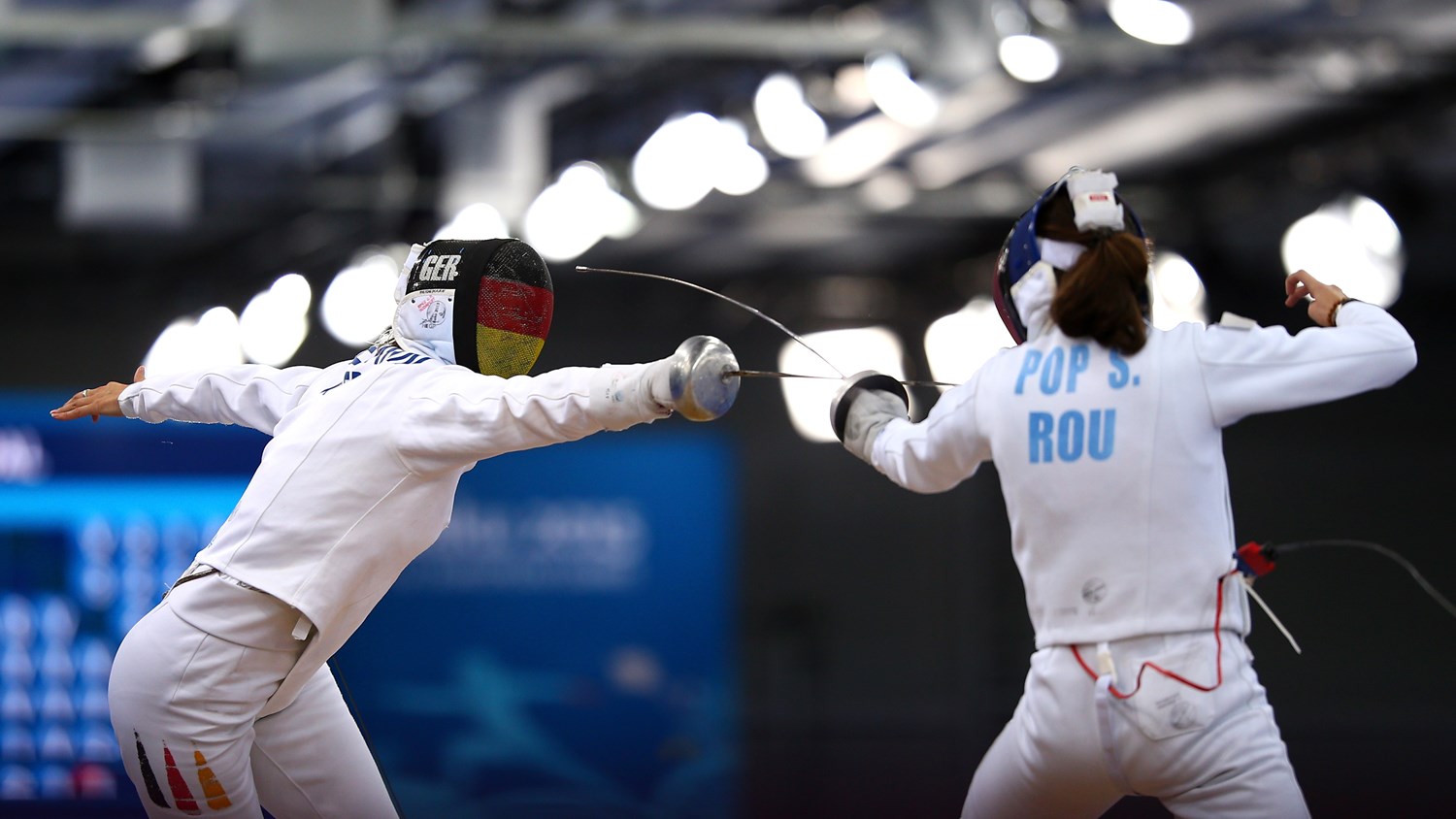 Pop fails to sparkle in women's individual epee